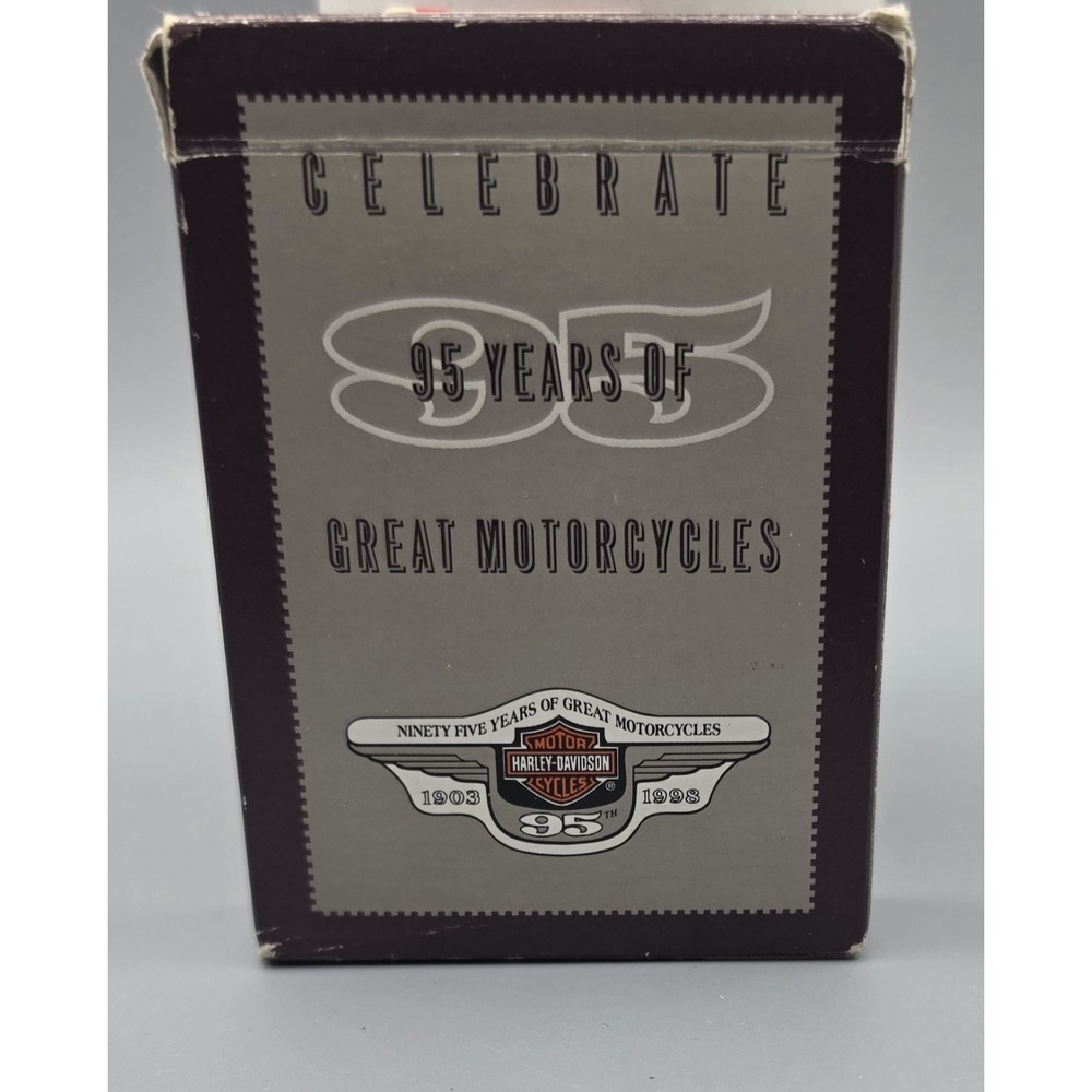 Harley Davidson 95th Anniversary Playing Cards 1998 Complete 52 Card Motorcycle